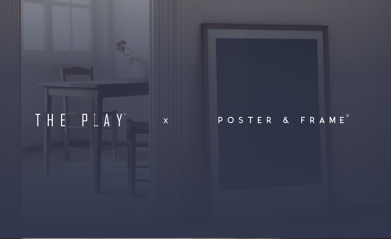 THE PLAY x Poster & Frame Art Group  Agrees Wider Cooperation