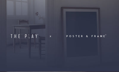 THE PLAY x Poster & Frame Art Group  Agrees Wider Cooperation