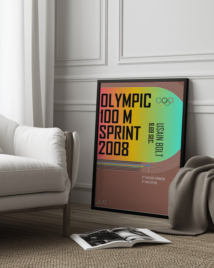 USAIN BOLT, 2008 - Iconics