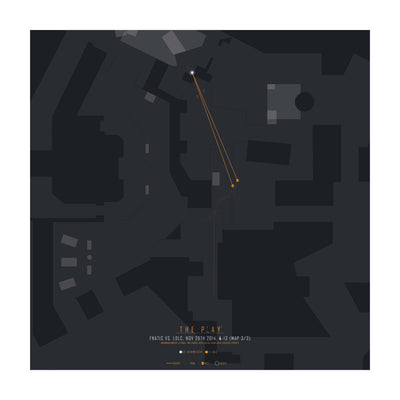 OLOFMEISTER, 2014-E-sport-Gambit Esports-50x50-Oak Nature-THE PLAY®