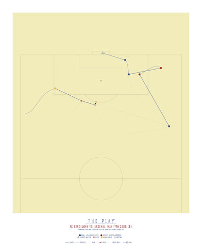 JULIANO BELLETTI, 2006-Fodbold-FC Barcelona-40x50-Oak Nature-THE PLAY®