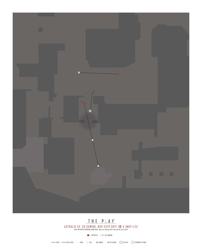 DUPREEH, 2017-E-sport-Astralis-40x50-Oak Nature-THE PLAY®