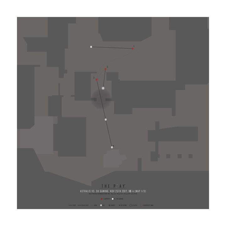 DUPREEH, 2017-E-sport-Astralis-50x50-Oak Nature-THE PLAY®